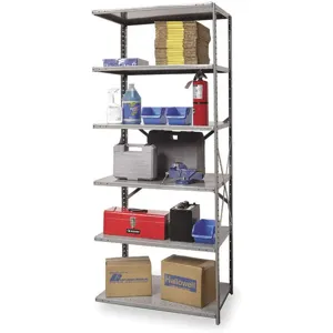 HALLOWELL A7511-18HG Add On Shelving 87 Inch Height 36 Inch Width 18 Inch Depth | AA9AEE 1BLG2