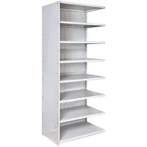 HALLOWELL A4523-18PL-AM Add On Shelving 87 Inch Height 36 Inch Width 18 Inch Depth | AA6KJY 14C766