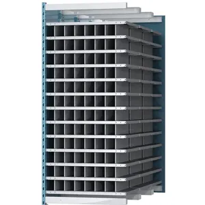 HALLOWELL AHDB104-72PB Bin Unit 96 Bins 36 x 72 x 87 Inch | AC7MNC 38R268