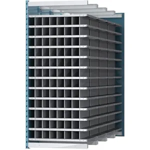 HALLOWELL AHDB104-96PB Bin Unit 96 Bins 36 x 96 x 87 Inch | AC7MNE 38R270