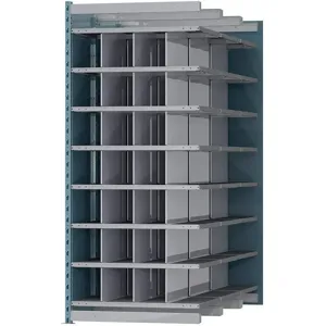 HALLOWELL AHDB28-72PB Bin Unit 28 Bins 36 x 72 x 87 Inch | AC7MMP 38R256