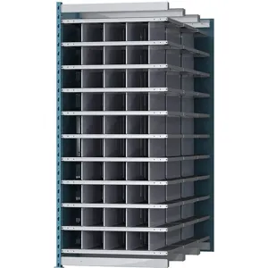 HALLOWELL AHDB50-72PB Bin Unit 50 Bins 36 x 72 x 87 Inch | AC7MMW 38R262