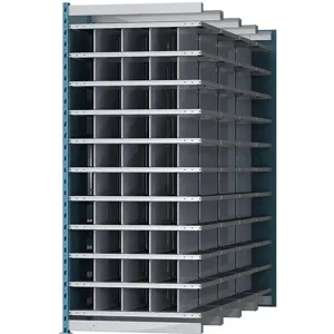 HALLOWELL AHDB50-96PB Bin Unit 50 Bins 36 x 96 x 87 Inch | AC7MMY 38R264