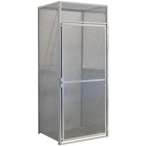 HALLOWELL BSL483690-R-1S-PL Starter Bulk Storage Locker 1 Tier Metal | AE4DVY 5JMN4