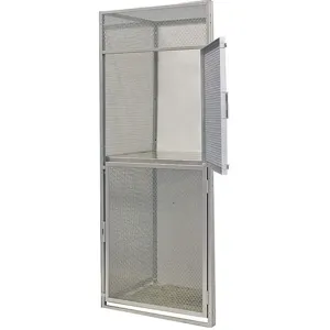 HALLOWELL BSL484890-R-2A-PL Add-On Bulk Storage Locker 2 Tier Metal | AE4DWP 5JMP9