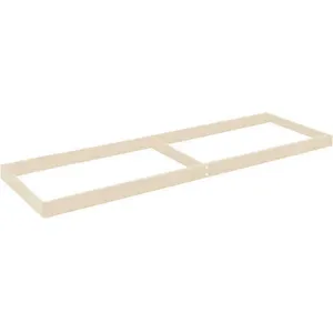 HALLOWELL DRHCL9624PT Boltless Shelf 96 x 24 Inch Parchment 620 lb. | AH6ARM 35UV44