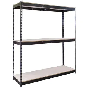 HALLOWELL DRHC963084-3S-P-ME Boltless Shelving Starter 96 x 30 3 Shelf | AA6PJM 14L178