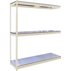 HALLOWELL DRHC724884-3A-E-PT Boltless Shelving Add-on Unit 685 lb. | AH6APM 35UU97