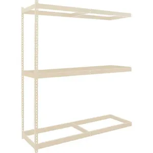 HALLOWELL DRHC723684-3A-PT Boltless Shelving Add-on Unit 72 x 36 x 84 Inch | AH6ANG 35UU69