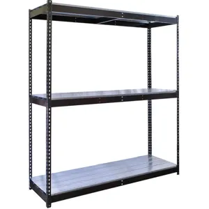 HALLOWELL DRHC483084-3S-E-ME Boltless Shelving Starter 48 x 30 3 Shelf | AA6PKV 14L269