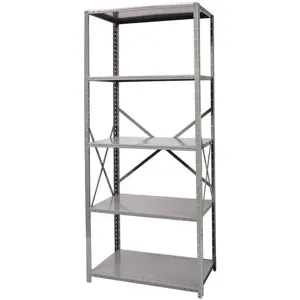 HALLOWELL F5710-24HG Open Shelving Hd 87 x 48 x 24 5 Shelves | AC8CUM 39K762