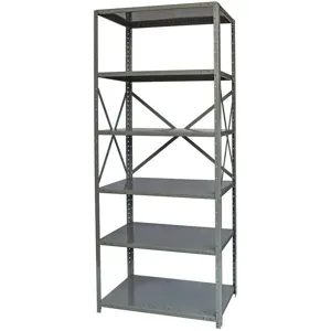 HALLOWELL F7711-24HG Open Shelving x Hd 87 x 48 x 24 6 Shelves | AC8CVN 39K786