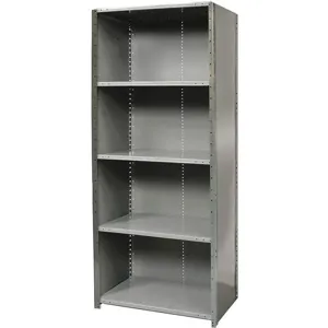 HALLOWELL F7520-24HG Closed Shelving Xhd 87 x 36 x 24 5 Shelves | AC8CXM 39K832