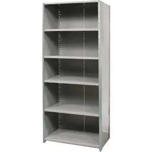 HALLOWELL F7521-18HG Closed Shelving Xhd 87 x 36 x 18 6 Shelves | AC8CXT 39K837