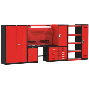 HALLOWELL FKCOMPLETE-SM-S Complete Modular Storage Unit 168 Inch 12 Gauge | AG9RVX 22CT71