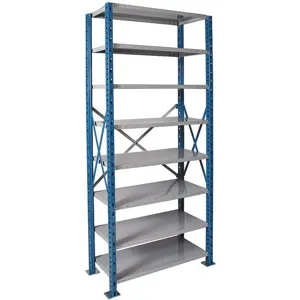 HALLOWELL H7513-2407PB Starter High Capacity Shelving 87inh 36inw 24ind | AD7XRG 4HAA9