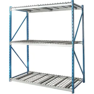 HALLOWELL HBR962487-3S-WW-PB Bulk Rack Starter Unit 96 x 24 x 87 9000 Lb. | AG6FYT 35UT20