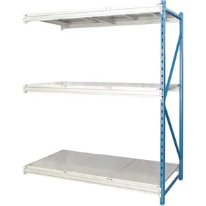 HALLOWELL HBR724887-3A-S-PB Bulk Rack Add-on Unit 72 x 48 x 87 10 500lb | AG6FLC 35UR88