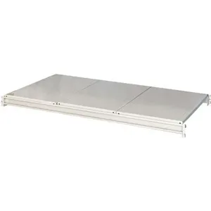 HALLOWELL HBRL7236S-PL Bulk Rack Shelf 72 x 36 Inch Light Grey 3500 lb | AH6AJJ 35UT78