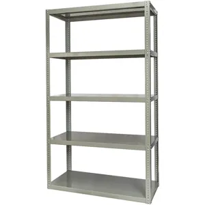 HALLOWELL HCS482484-5HG Shelving Unit Steel 5 Shelves 2500 Lb. | AF9NUP 30LV90