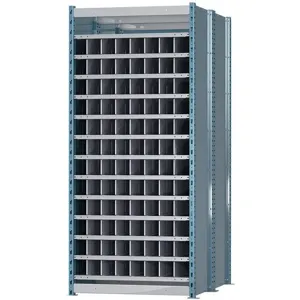 HALLOWELL HDB104-48PB Bin Unit 96 Bins 36 x 48 x 87 Inch | AC7MMZ 38R265