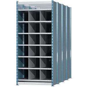 HALLOWELL HDB18-96PB Bin Unit 18 Bins 36 x 96 x 87 Inch | AC7MMJ 38R251