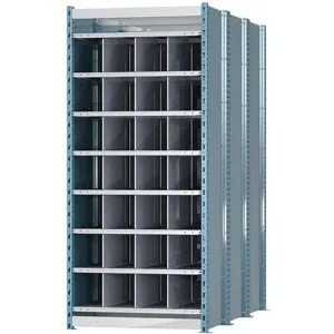 HALLOWELL HDB28-72PB Bin Unit 28 Bins 36 x 72 x 87 Inch | AC7MMN 38R255