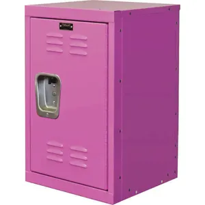 HALLOWELL HKL1515(24)-1BG Kid Locker Pink 15 Inch Width x 15 Inch Depth x 24 Inch Height | AH6AVW 35UW28