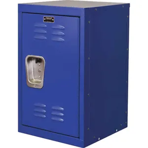 HALLOWELL HKL1515(24)-1GS Kid Locker Blue 15 Inch Width x 15 Inch Depth x 24 Inch Height | AH6AVT 35UW25