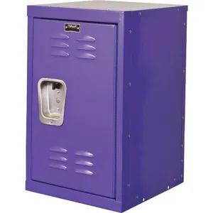 HALLOWELL HKL1515(24)-1PR Kid Locker Purple 15 Inch Width x 15 Inch Depth x 24 Inch Height | AH6AVU 35UW26