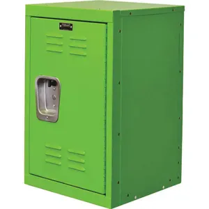 HALLOWELL HKL1515(24)-1SA Kid Locker Green 15 Inch Width x 15 Inch Depth x 24 Inch Height | AH6AVZ 35UW31