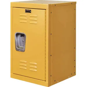 HALLOWELL HKL1515(24)-1TY Kid Locker Yellow 15 Inch Width x 15 Inch Depth x 24 Inch Height | AH6AVX 35UW29