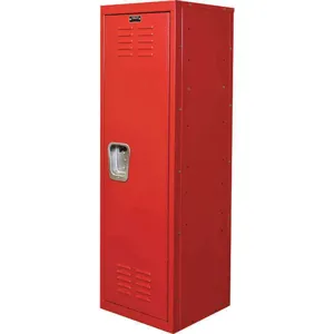 HALLOWELL HKL151548-1RR Kid Locker Red 15 Inch Width x 15 Inch Depth x 48 Inch Height | AH6AWC 35UW34