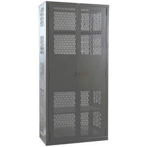 HALLOWELL HW4VSC6478-4CL Storage Cabinet 14 Gauge 78 Inch H 36 Inch Width | AC6JME 34A493