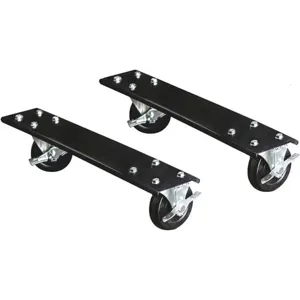 HALLOWELL HWB-CK Caster Kit Steel Black | AH6AZX 35UX28