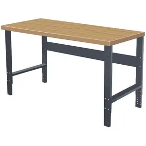 HALLOWELL HWB6030E-ME Workbench 4000 lb. Shop Top 60 Inch Width x 30 Inch Depth | AH6AZB 35UX09