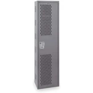 HALLOWELL HWBA882-1HG Ventilated Wardrobe Locker 18 Inch Width Gray | AC2ZQW 2PGY6