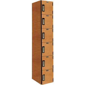 HALLOWELL PHL1282-6A-E-FA Box Locker 12 Inch Width 18 Inch D 72 Inch Height | AC7XDW 38Y855