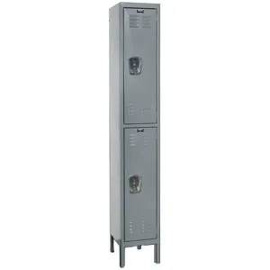 HALLOWELL U1256-2A-HG Wardrobe Locker (1) Wide (2) Openings | AD9VVH 4VET6