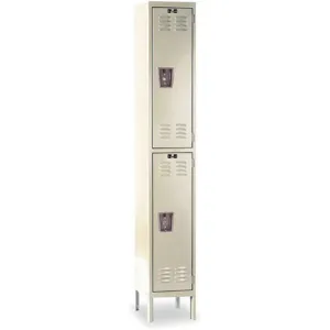 HALLOWELL U1256-2PT Wardrobe Locker (1) Wide (2) Openings | AA8UJF 1ABZ7