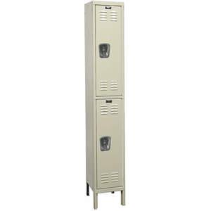 HALLOWELL U1258-2G-A-PT Wardrobe Locker (1) Wide (2) Openings | AD9VRD 4VEG5