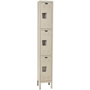 HALLOWELL U1228-3G-A-PT Wardrobe Locker (1) Wide (3) Openings | AD7YMU 4HE55