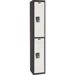 HALLOWELL U1282-2MP Black Tie Locker Black /Light Grey | AH6AWT 35UW48