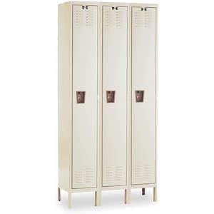 HALLOWELL U3228-1G-A-PT Wardrobe Locker (3) Wide (3) Openings | AD7YML 4HE48