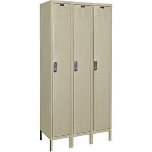 HALLOWELL UEL3258-1PT Wardrobe Locker (3) Wide (3) Openings | AC2ZNT 2PGP8