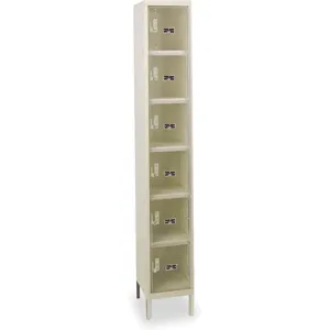 HALLOWELL USVP1288-6A-PT Box Locker Assembled 12 Inch Width 18 Inch D | AD8BNK 4HU19