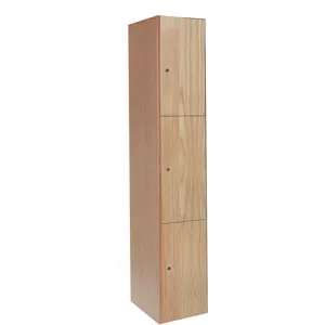 HALLOWELL UW1582-3A-W-RO Wardrobe Locker Assembled 3 Tier 1-point | AD8FLE 4JWX5