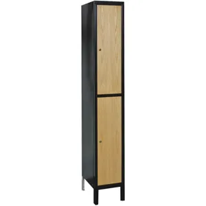 HALLOWELL UW1288-2A-MEW Wardrobe Locker Assembled 2 Tier 1-point | AD9VUP 4VEP7