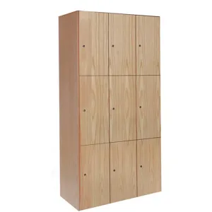 HALLOWELL UW3282-3A-W-RO Wardrobe Locker Assembled 3 Tier 1-point | AD8FLD 4JWX4