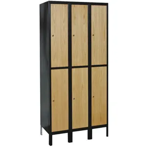 HALLOWELL UW3288-2A-MEW Wardrobe Locker Assembled 2 Tier 1-point | AD9VUQ 4VEP8